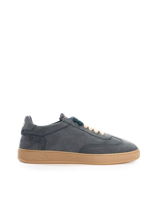 Sneakers Akira Nabuk in suede Blu SOLDINI | 80005 N SL2BLU